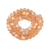 Transparent Glass Beads Strands EGLA-A044-T8mm-MB23-3