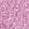 Transparent Inside Colours Glass Seed Beads SEED-T007-13C-2
