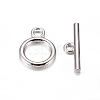 Alloy Toggle Clasps LS-TIBE-E001-P-1