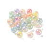 Opaque UV Plating Acrylic Beads PACR-D288-24-1