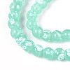 Baking Paint Glass Beads Strands DGLA-N015-4mm-07-3