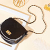 Black Imitation Leather Bag Handles FIND-WH0114-74A-01-4
