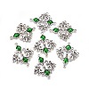 Alloy Enamel Chandelier Component Links X1-ENAM-EA9734Y-3-1