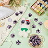 12Pairs Computerized Embroidery Cloth Self Adhesive Patches PATC-BC0001-12A-5
