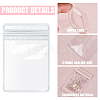 10Pcs PVC Plastic Resealable Bags OPP-WH20001-02A-6