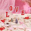 6 Sets 3 Styles 3D Wood Cake Insert Card WOOD-NB0001-86-2