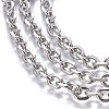 3.28 Feet 304 Stainless Steel Cable Chains X-CHS-P007-27P-01-2