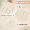 Polyester Ruffled Trimming DIY-WH0320-45-4