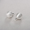 Round Ball Drawbench Brass Ear False Plugs for Women LS-EJEW-G391-24A-S-1