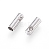Tarnish Resistant 304 Stainless Steel Cord Ends STAS-F232-01C-P-2