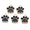 Alloy Enamel Pendants X-ENAM-T016-22LG-C-RS-1