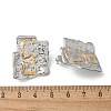 304 Stainless Steel Stud Earrings for Women STAS-Z117-02GP-5