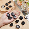 30Pcs Imitation Leather Snap Bottons BUTT-NB0001-90E-3