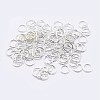 925 Sterling Silver Saw Cut Open Jump Rings STER-F036-02S-0.8x6mm-1