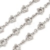 Alloy Flower Link Chains LCHA-L002-03P-1