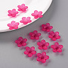 Frosted Acrylic Bead Caps MACR-S371-08A-706-6