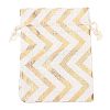 Christmas Theme Cotton Fabric Cloth Bag X-ABAG-H104-B05-2
