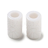 Opaque Acrylic European Beads SACR-L007-002B-1