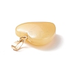 Spray Painted Glass Pendants GLAA-N035-016-A05-4