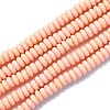 Handmade Polymer Clay Beads Strands X-CLAY-N008-008-35-2