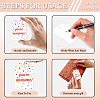 120Pcs 4 Styles Sunflower Paper Thank You Gift Tags CDIS-WH0038-05-3