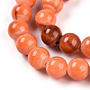 Natural Persian Jade Beads Strands G-A255-A02-01J-3