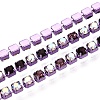 Iron Rhinestone Cup Chains CH-Q006-02A-06-1