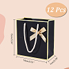 Rectangle Paper Gift Storage Bags with Handle CARB-WH0017-13A-2