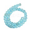 Handmade Foil Lampwork Beads Strands FOIL-K003-06B-07-2