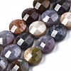 Natural Indian Agate Beads Strands G-S359-369-1