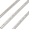 304 Stainless Steel Curb Chains CHS-A016-36P-A-1