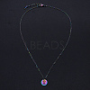201 Stainless Steel Pendants Necklaces LS-NJEW-S105-JN627-3-2
