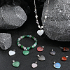 18pcs 9 styles Natural & Synthetic Mixed Gemstone Pendants G-SC0002-59-4