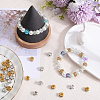 40Pcs 2 Colors Brass Spacer Beads KK-SC0003-97-4