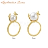 Brass Cuff Ring Settings KK-K297-15G-4