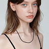 3Pcs Spandex Cord Necklace Makings MAK-BBC0001-13-6
