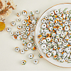 HOBBIESAY 180Pcs 3 Style Handmade Porcelain Beads PORC-HY0001-09-4