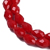 Opaque Solid Color Beads Strands EGLA-N013-P10mm-D07-3