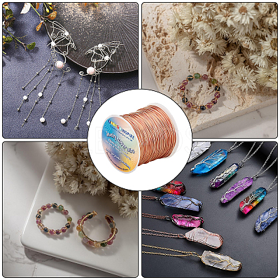Copper Jewelry Wire CWIR-FG0001-04B-RG-1