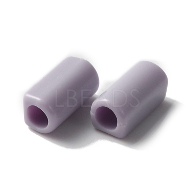 Plastic Hair Rope Tube Buckle KY-TAC0011-02C-1