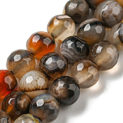 Natural Agate Beads Strands G-C082-A01-14-1