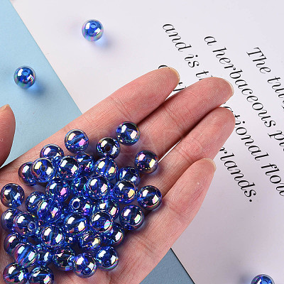 Transparent Acrylic Beads LS-MACR-S370-B10mm-750-1
