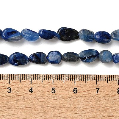 Natural Kyanite Beads Strands G-C268-A08-6x8mm-1