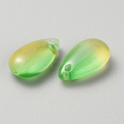 Glass Charms GLAA-WH0039-42C-1