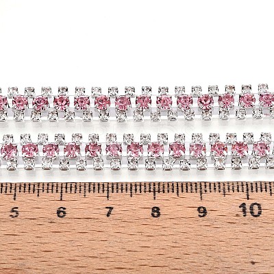 Iron Rhinestone Cup Chains CH-T006-04S-08-1