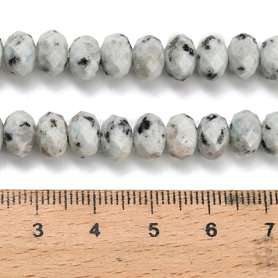 Natural Sesame Jasper Beads Strands G-Z111-A38-1