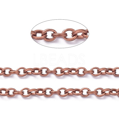 Brass & Stainless Steel Cable Chains CHC-XCP0001-22-1