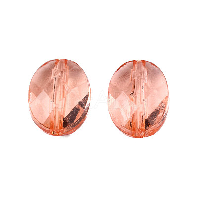 Transparent Acrylic Beads TACR-S154-18A-52-1
