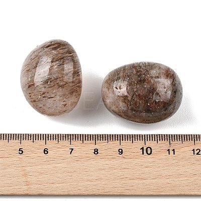 Natural Rutilated Quartz Beads G-G348-01B-32-1