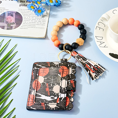 Silicone Beads Keychain KEYC-TAC00021-1